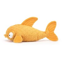 Jellycat Fisch Gracie Grouper Fish goldgelb | Kuscheltier.Boutique