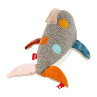 sigikid Patchwork Sweety Delfin Rückseite | Kuscheltier.Boutique