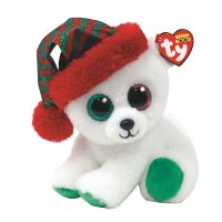 Ty Beanie Boos Eisbär Paxton Weihnachtsbär | Kuscheltier.Boutique