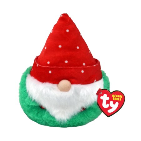 Ty Puffies Plüsch Weihnachtswichtel Gnom Topsy | Kuscheltier.Boutique