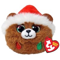 Ty Puffies Plüsch Weihnachtsbär Pudding | Kuscheltier.Boutique