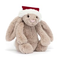 Jellycat Hase Bashful Chrismas Bunny, Vorderseite | Kuscheltier.Boutique