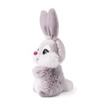 NICI Hase Fynn Fluffy, 16cm hellgrau | Kuscheltier.Boutique