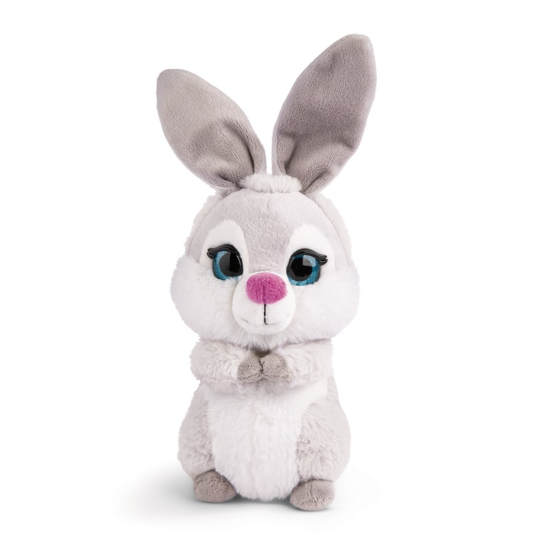 NICI Hase Fynn Fluffy, 24cm Vorderseite | Kuscheltier.Boutique