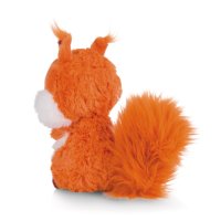 NICI Eichhörnchen Coleen Cuddly, 16cm groß, Rückseite 