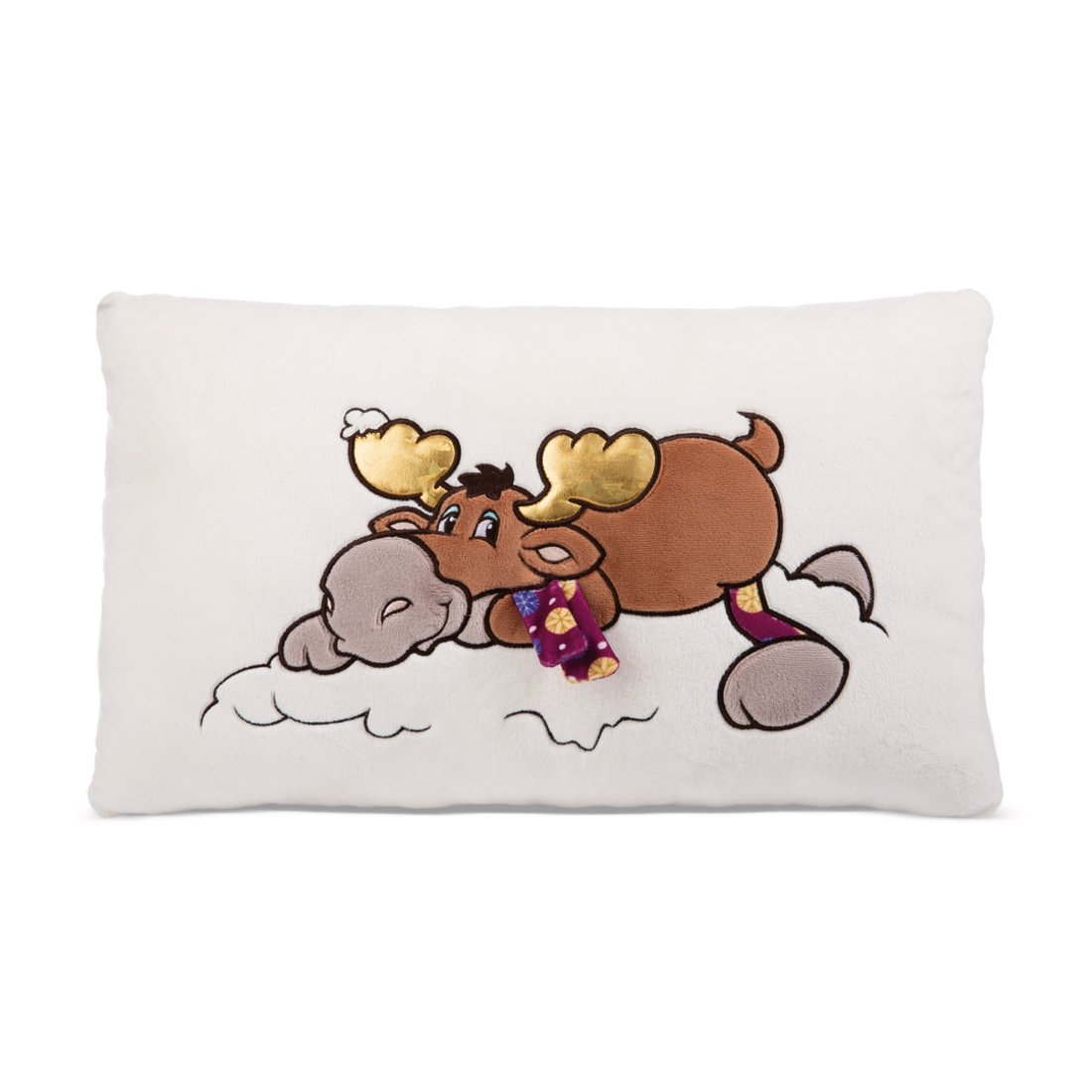 NICI Winter Friends Kissen Elch Thure, Vorderseite | Kuscheltier.Boutique