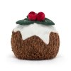 Jellycat Amuseable Weihnachtspudding, Rückseite | Kuscheltier.Boutique