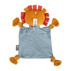 sigikid Baby Löwe hellblau Schmusetuch Rückseite | Kuscheltier.Boutique