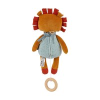 sigikid Vanilla Spieluhr Löwe hellblau Rückseite | Kuscheltier.Boutique