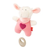 sigikid Mini-Spieluhr Schaf rosa, Vorderseite | Kuscheltier.Boutique