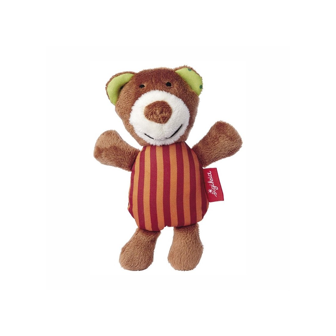 sigikid für Babys Teddybär, Rassel 13cm