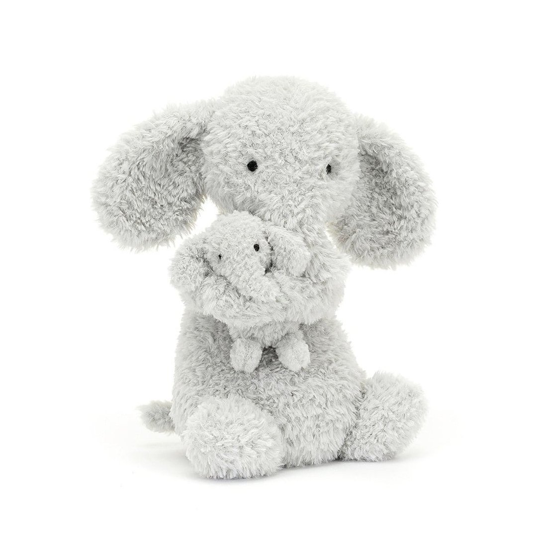 Jellycat Elefant Huddles mit Baby Vorderseite | Kuscheltier.Boutique