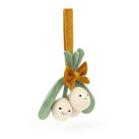 Jellycat Amuseable Mistletoe mit Schleife, Vorderseite | Kuscheltier.Boutique