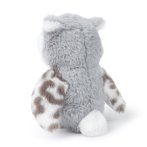 WWF Eco Line Käuzchen hellgrau Rückseite | Kuscheltier.Boutique