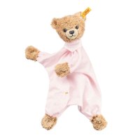 Steiff Teddybär Schlaf gut Bär rosa Schmusetuch  | Kuscheltier.Boutique