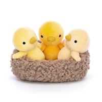 Jellycat Küken Nesting Chickies im Nest | Kuscheltier.Boutique