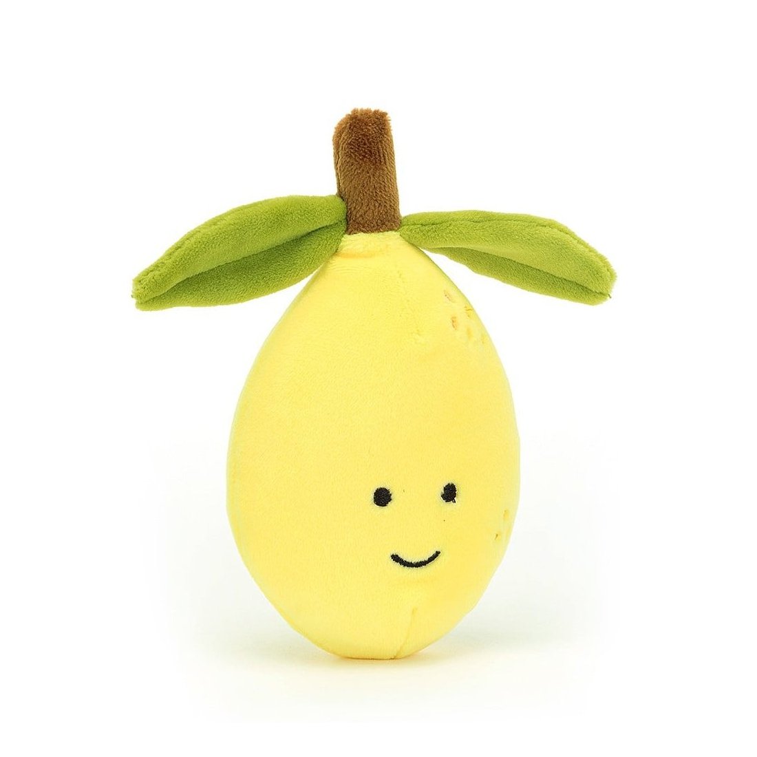 Jellycat Zitrone Faboulus Fruit Lemon, Vorderseite | Kuscheltier.Boutique