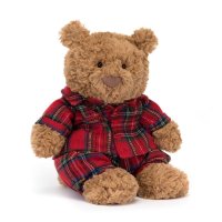 Jellycat Teddy Bär Bartholomew Bear Bedtime, Vorderseite | Kuscheltier.Boutique