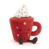 Jellycat Amuseables Hot Chocolate, Vorderseite | Kuscheltier.Boutique
