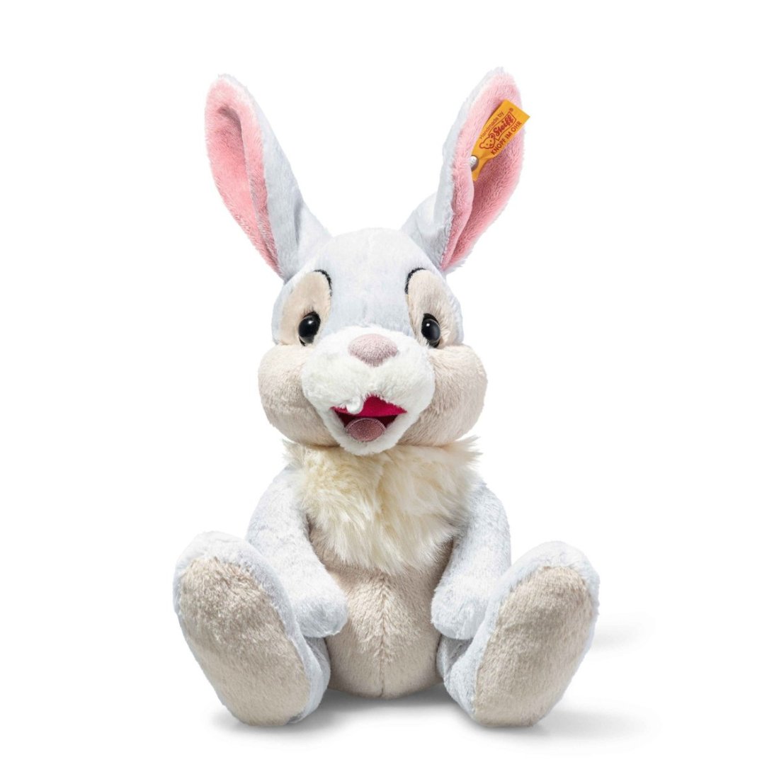 Steiff Soft Cuddly Friends Disney Hase Klopfer, hellgrau | Kuscheltier.Boutique