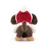 Jellycat Weihnachtshund Dackel Otto Sausage Dog Rückseite | Kuscheltier.Boutique