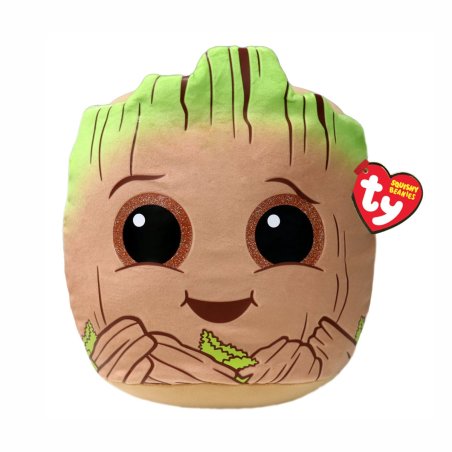 Ty Squish-a-Boos Groot Marvel Kuschelkissen  Ty Squish-a-Boos Groot Marvel Kuschelkissen