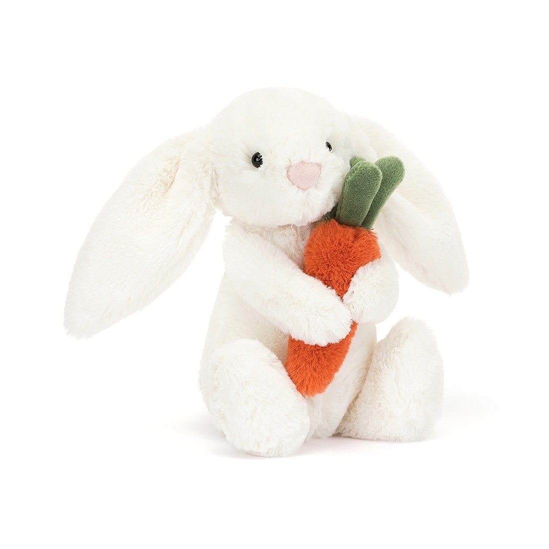 Jellycat Hase Bashful Carrot Bunny, Vorderseite | Kuscheltier.Boutique