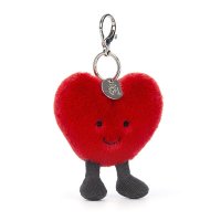 Jellycat Herz Amuseable Heart, Vorderseite Anhänger | Kuscheltier.Boutique