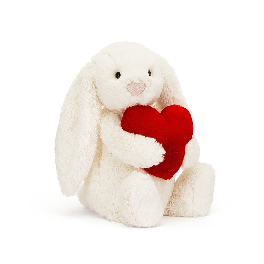 Jellycat Hase Bashful Love Bunny, 30cm Vorderseite | Kuscheltier.Boutique