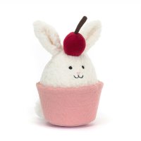 Jellycat Dainty Dessert Bunny Cupcake, Plüsch | Kuscheltier.Boutique