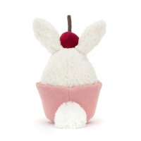 Jellycat Dainty Dessert Bunny Cupcake, Rückseite | Kuscheltier.Boutique