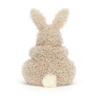 Jellycat Plüschtiere Hase Bobbleton Bunny, creme Rückseite | Kuscheltier.Boutique