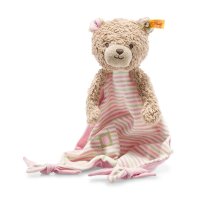Steiff GOTS Teddybär Rosy Schmusetuch, rosa | Kuscheltier.Boutique