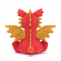 Jellycat Drache Darvin Dragon, Rückseite | Kuscheltier.Boutique