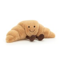 Jellycat Amuseables Croissant, 33cm Vorderseite | Kuscheltier.Boutique