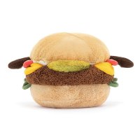 Jellycat Amuseables Plüsch Burger, Rückseite | Kuscheltier.Boutique