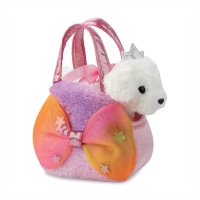 Fancy Pals: Hund Big Bow Princess Puppy in der Tasche | Kuscheltier.Boutique