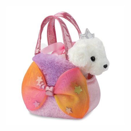 Fancy Pals Hundewelpe Big Bow Princess Puppy in der Tasche | Kuscheltier.Boutique