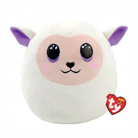 Ty Squish-a-Boos Plüschkissen Schaf Fluffy 35cm | Kuscheltier.Boutique Ty Squish-a-Boos Plüschkissen Schaf Fluffy 35cm | Kuscheltier.Boutique