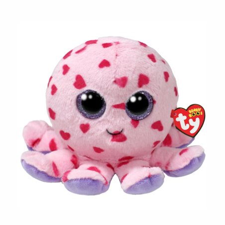 Ty Beanie Boos Tintenfisch Bubbles rosa / violett | Kuscheltier.Boutique