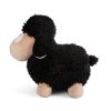 NICI Wool*y Gang Schaf schwarz von der Seite | Kuscheltier.Boutique