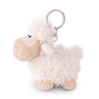 NICI Wool*y Gang weißes Schaf Schlüsselanhänger | Kuscheltier.Boutique