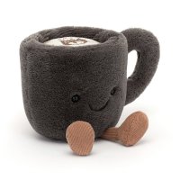Jellycat Amuseables Coffecup Vorderseite Kaffeetasse | Kuscheltier.Boutique