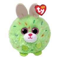 Ty Puffies Hase Kiwi Bunny grün / bunt | Kuscheltier.Boutique