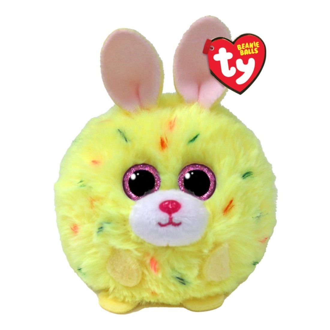 Ty Puffies Hase Lemon Bunny gelb / bunt 