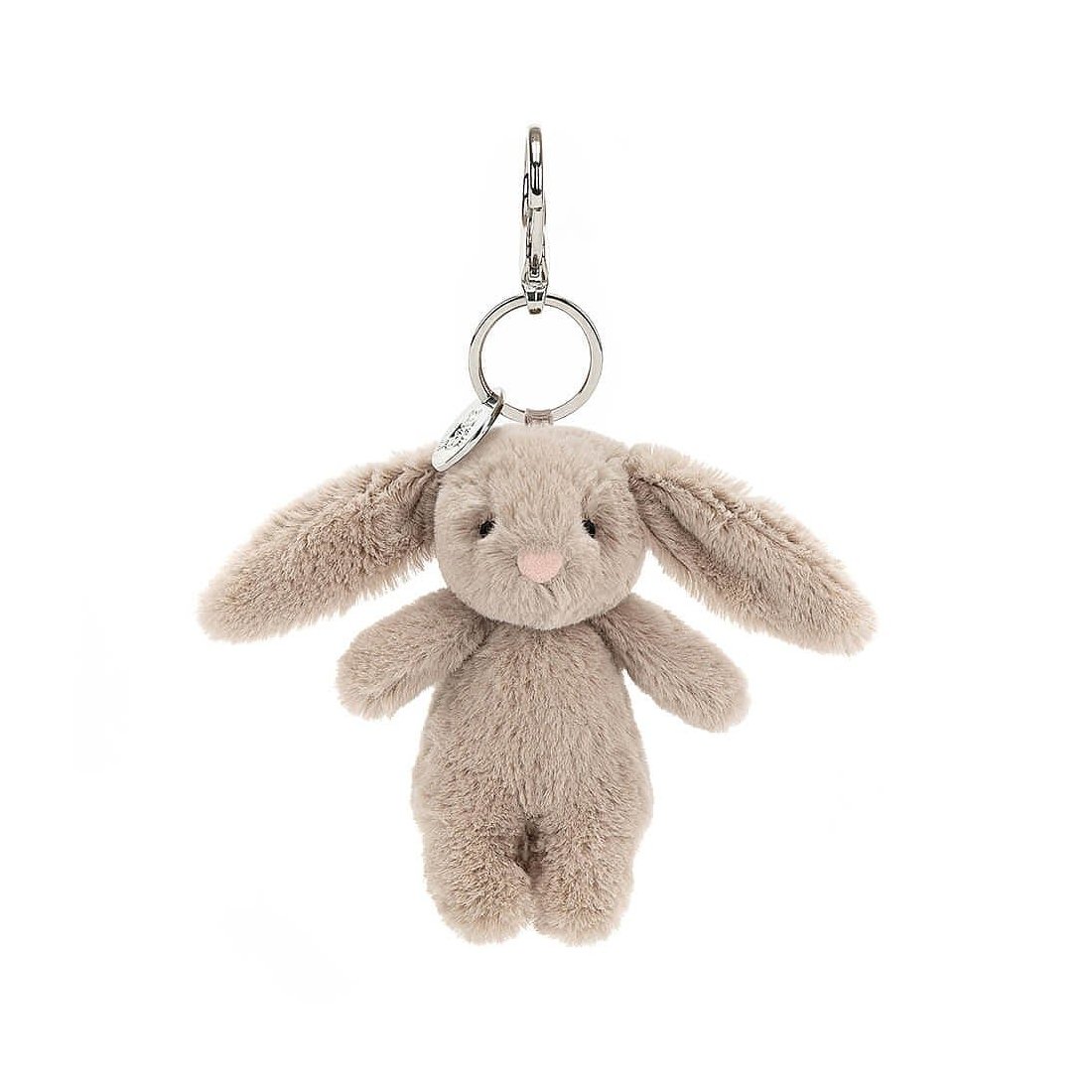 Jellycat Hase Bashful Beige Bunny Vorderseite Anhänger | Kuscheltier.Boutique