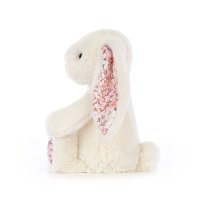 Jellycat Hase Blossom Cherry Bunny 30cm weiß / rosa | Kuscheltier.Boutique