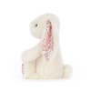 Jellycat Hase Blossom Cherry Bunny 30cm weiß / rosa | Kuscheltier.Boutique