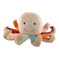 sigikid Patchwork Sweety Oktopus grau / bunt | Kuscheltier.Boutique