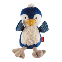 sigikid Patchwork Sweety Pinguin blau / bunt | Kuscheltier.Boutique